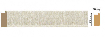 Молдинг DECOMASTER 102-18 (25*10*2400мм)