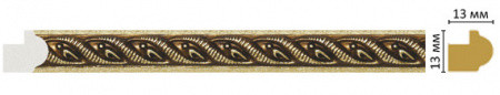 Молдинг DECOMASTER 118-28 (13*13*2400мм)