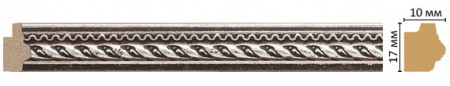 Молдинг DECOMASTER 149-956 (17*10*2400мм)
