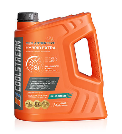 Антифриз Coolstream Hybrid Extra (G11) (канистра 5 кг), фото 2