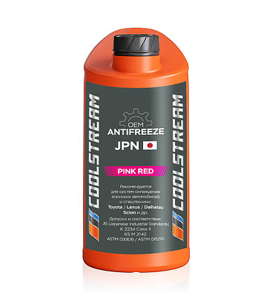 Антифриз Coolstream JPN Pink Red (канистра 5кг), фото 2