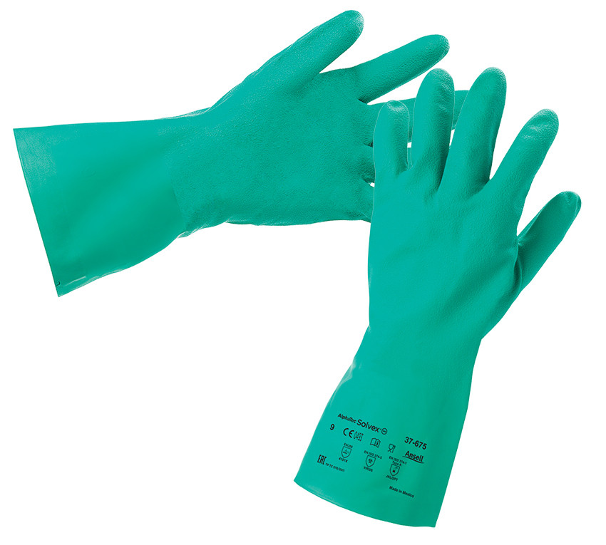 Перчатки Ansell AlphaTec Sol-Vex 37-675 (M), размер 8, Ansell Limited 37-675