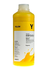 Чернила Epson (InkTec) 1 л, E0013 Y (жёлтый) пигмент (оригинальная фасовка)