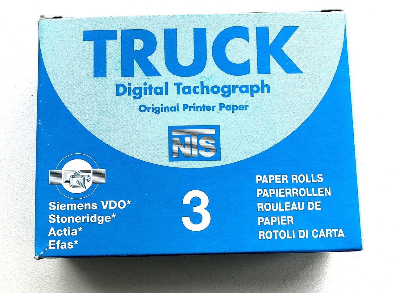 Термобумага для цифрового тахографа NTS 5001 (уп.3шт) - фото 1 - id-p142456107