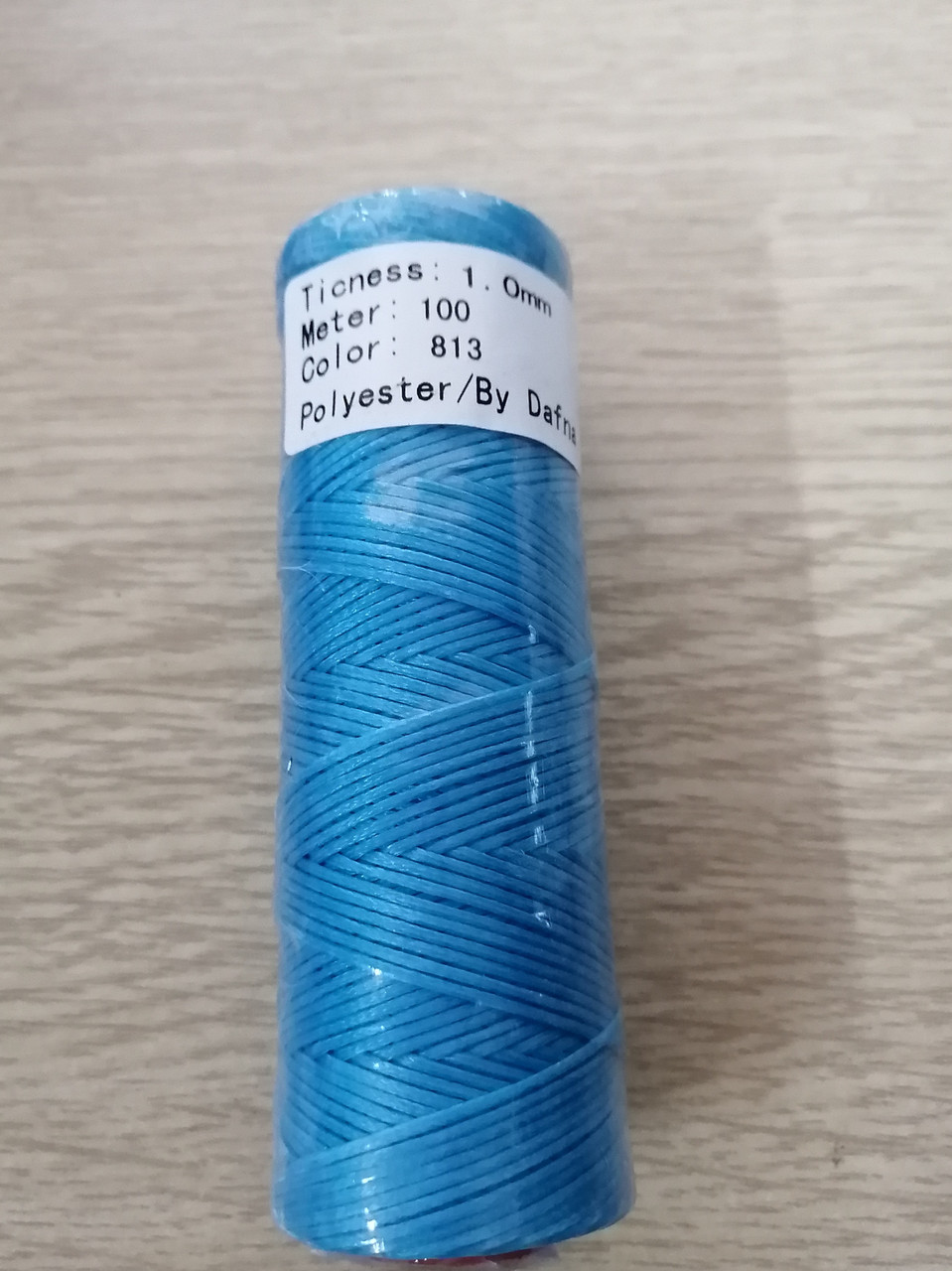 Нитка прошивочная Dafna 813 голубой 1 мм (100 м ) - фото 1 - id-p142457466