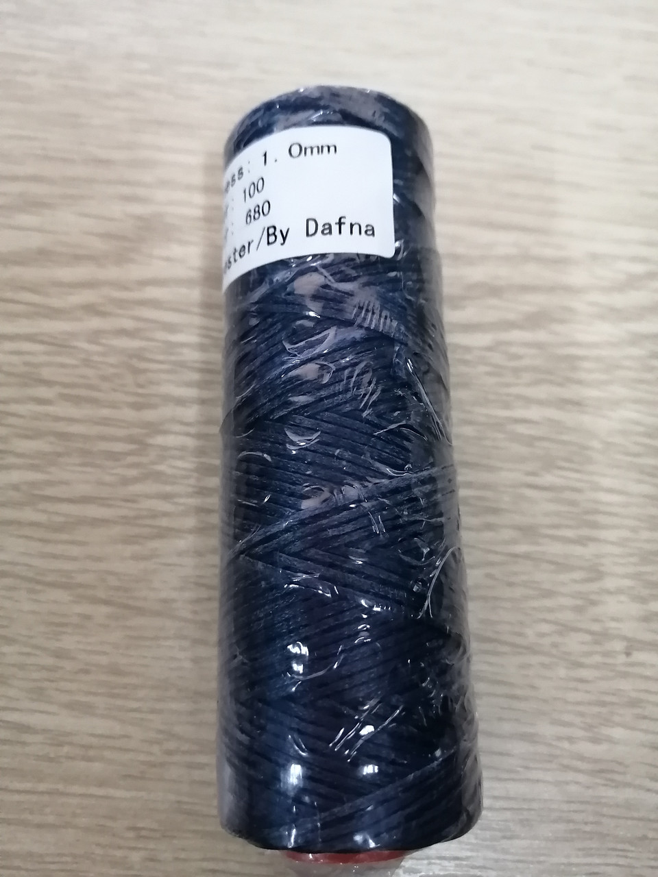 Нитка прошивочная Dafna 680 темно синий 1 мм (100 м ) - фото 1 - id-p142457733
