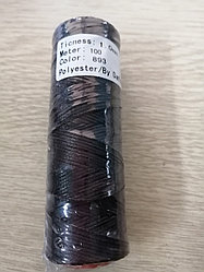 Нитка прошивочная Dafna 893 темно коричневый 1 мм (100 м )