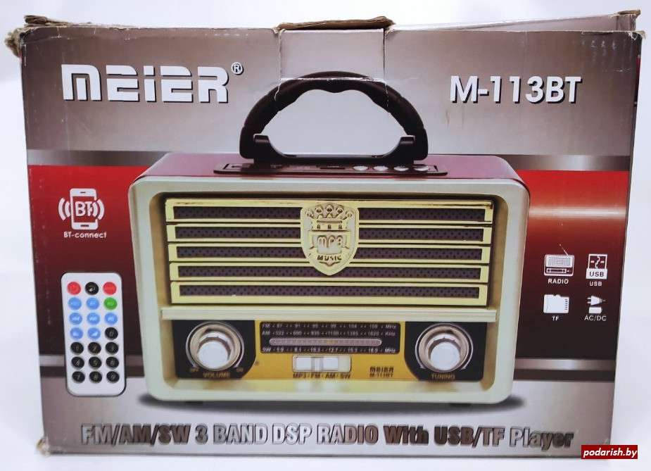Радиоприемник сетевой Meier M - 113BT - фото 1 - id-p66440151