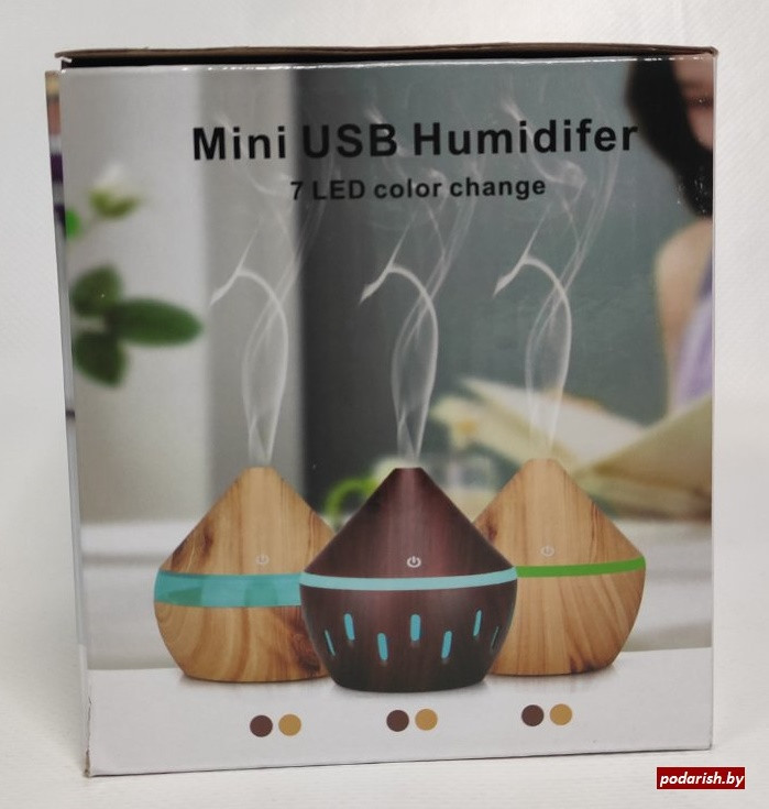 Мини увлажнитель воздуха HUMIDIFIER mini atomization humidifier - фото 2 - id-p111221840