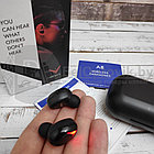 Беспроводные Bluetooth Stereo V5.0 наушники AIR BATS А8 с зарядным кейсом 2200 мАч, фото 2