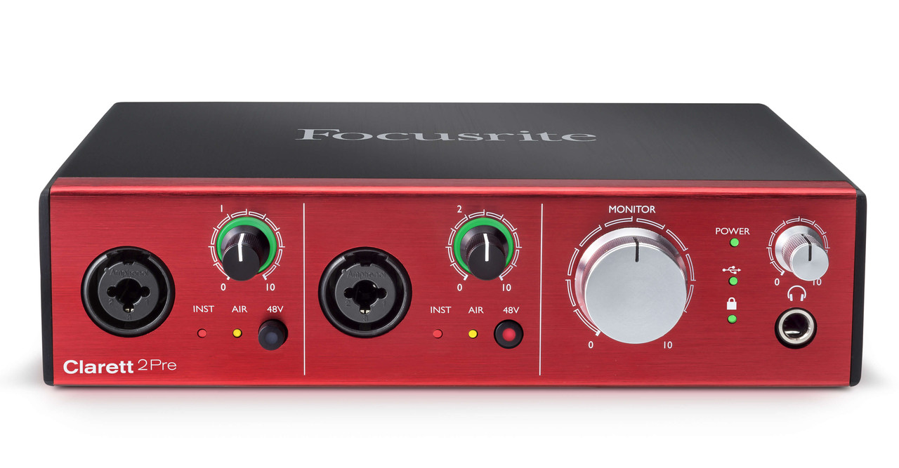 Аудио-интерфейс Focusrite Pro Clarett 2Pre Thunderbolt