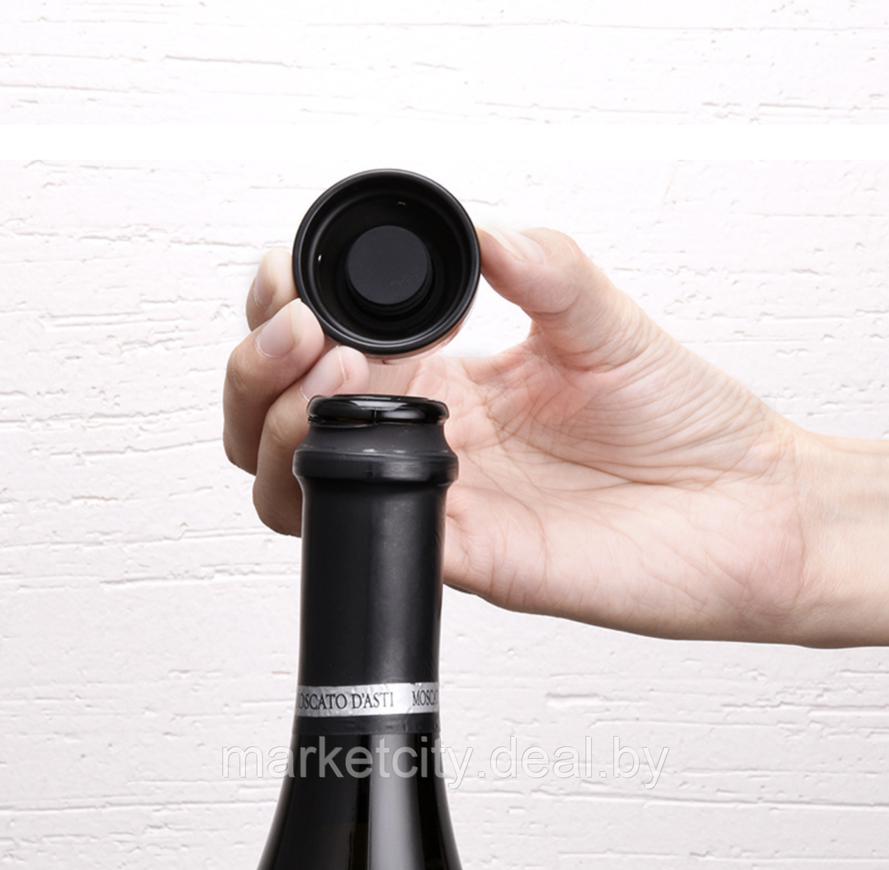 Вакуумная пробка для винных бутылок Circle Joy Champagne Stopper (CJ-JS02) - фото 7 - id-p142499047