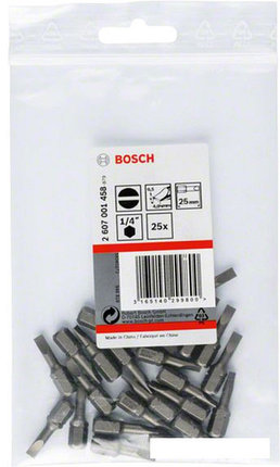 Набор бит Bosch 2607001458 25 предметов, фото 2