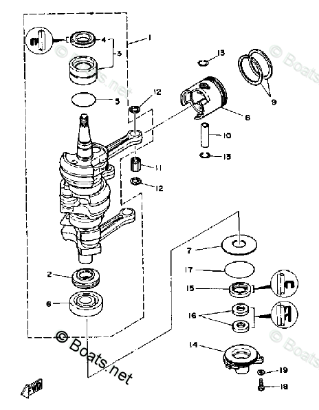 Ямаха Yamaha 93306-305U3-00 - фото 2 - id-p142512783