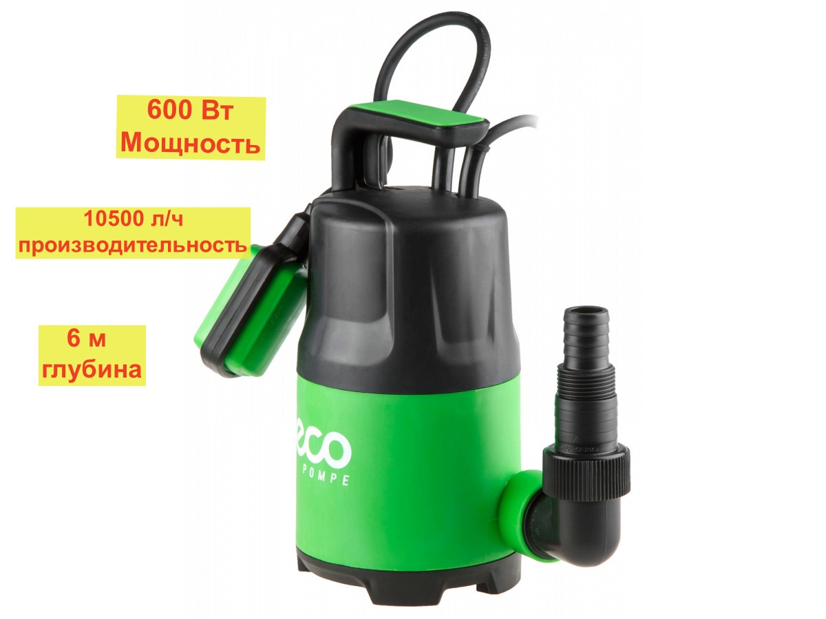 Насос погружной для загрязненной воды ECO DP-601