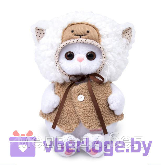 Мягкая игрушка "Кошечка Ли-Ли Baby" в костюме овечки 20 см - фото 1 - id-p109175254
