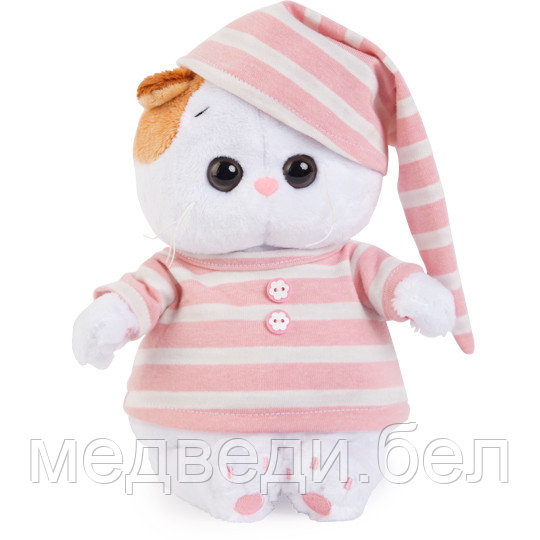 Мягкая игрушка "Кошечка Ли-Ли Baby" в полосатой пижамке - фото 1 - id-p142520662