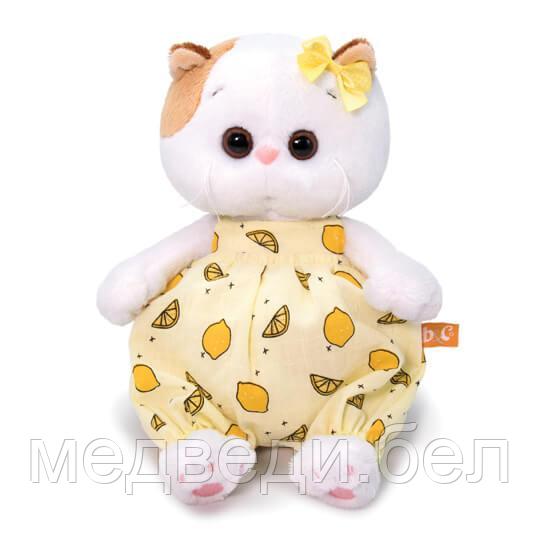 Мягкая игрушка "Кошечка Ли-Ли Baby" в песочнике с лимонами - фото 1 - id-p142520664