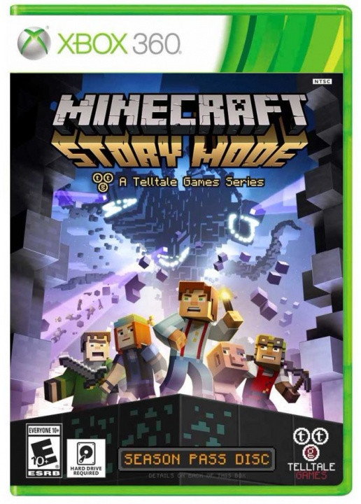 Игра Minecraft: Story Mode для Xbox 360, 1 Диск - фото 1 - id-p142538750