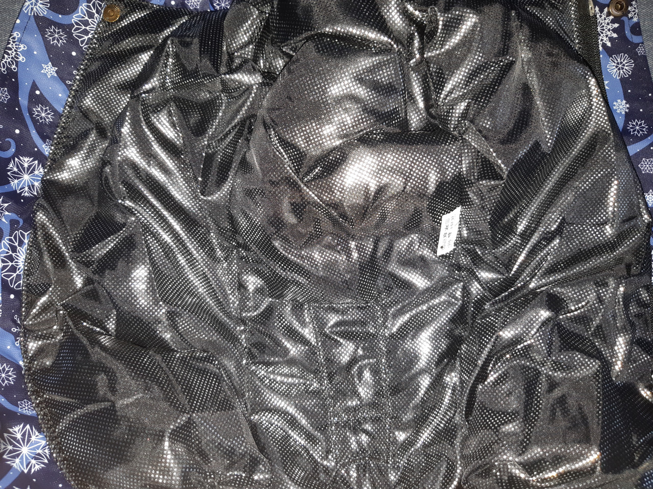Жилет для собак на подкладке Зеркало - Зима с рисунком "Серый камуфляж 4000" - фото 3 - id-p142540305