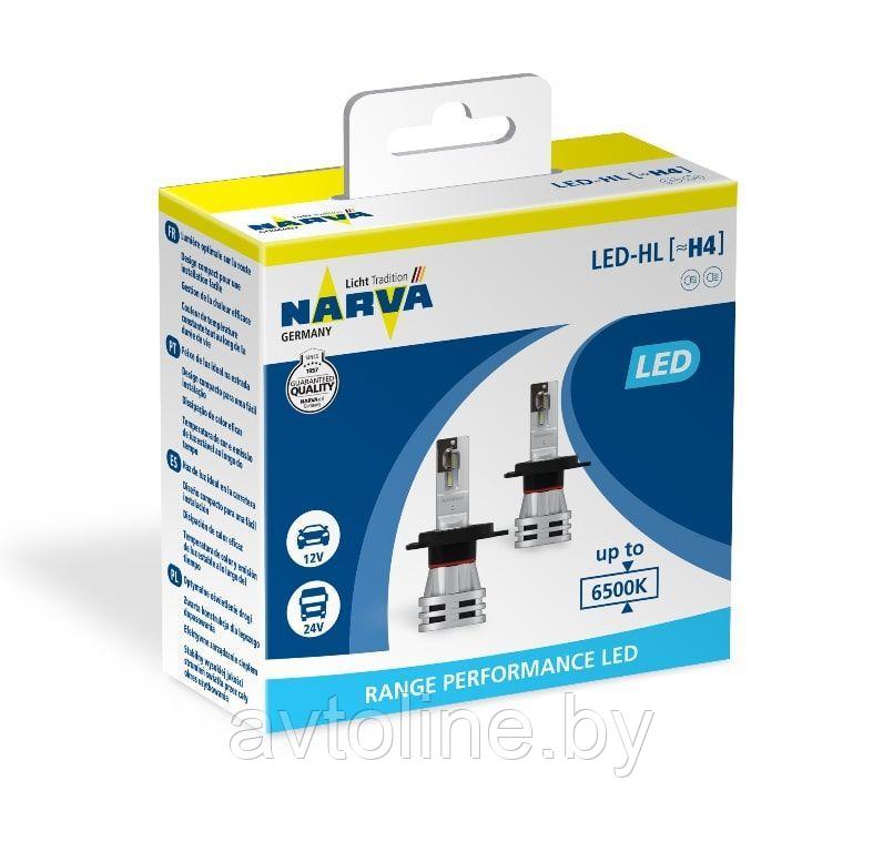 Лампа светодиодная H4 Narva Range Performance LED 18032 - фото 1 - id-p124993704