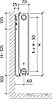 Стальной панельный радиатор Purmo Ventil Compact CV21 500x1200, фото 3