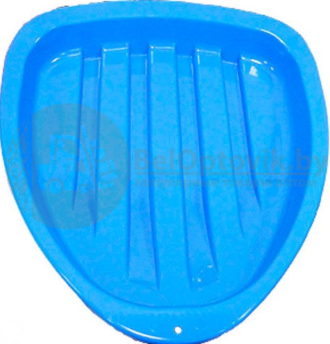 Детские салазки ледянки Нордпласт (38 43 6 см) Синие - фото 5 - id-p142546878