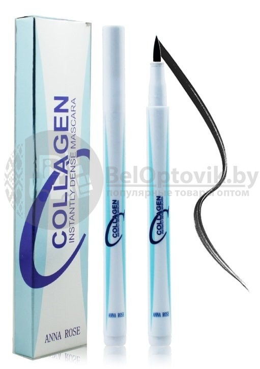 Подводка - фломастер Collagen Instantly Dense Mascara Anna Rose, 2 ml - фото 6 - id-p142546881