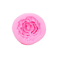 Молд силиконовый Роза (Китай, розовый, 45х20 мм)