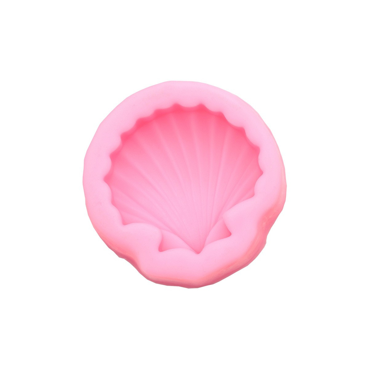 Молд силиконовый Ракушка (Китай, розовый, 60 х60х25 мм) - фото 1 - id-p111748630