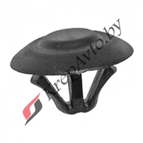 Mercedes A0019880325 Пистон (клип) утеплителя капота