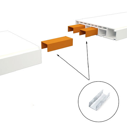 Соединительный элемент для потолочной шины, фото 2