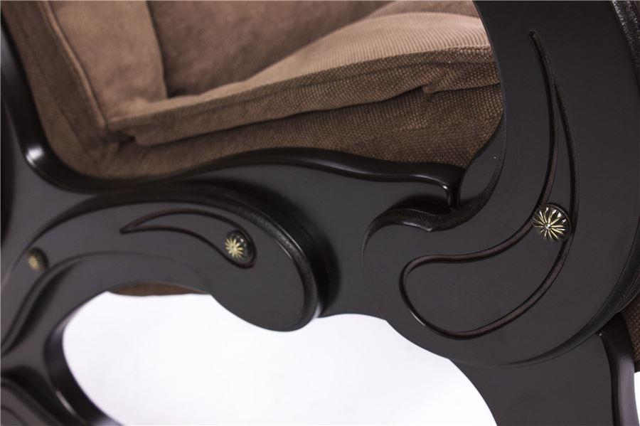 Кресло-качалка Лидер с подножкой (ткань мальта 03, мод. 77) - фото 4 - id-p76180707