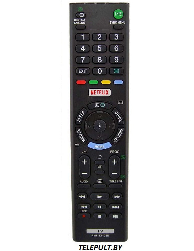 Пульт SONY RMT-TX102D NETFLIX