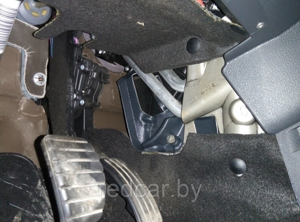 Дефлектор печки "Теплые ноги" для Renault Duster/Logan/Largus/Sandero