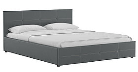 Кровать СИНДИ 160 Марика 485 (серый)