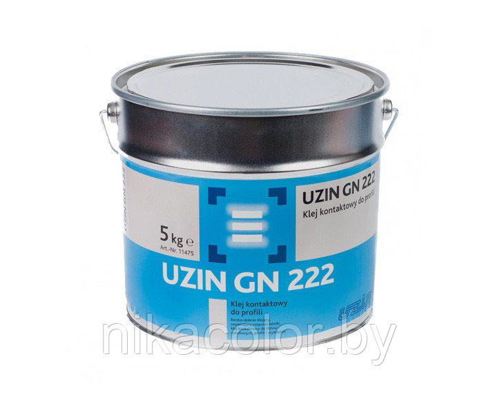 UZIN GN 222 Контактный клей на основе растворителя 5кг - фото 1 - id-p142589997