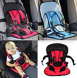 Детское бескаркасное автокресло - бустер Multi Function Car Cushion Child Car Seat (детское автомобильное, фото 7