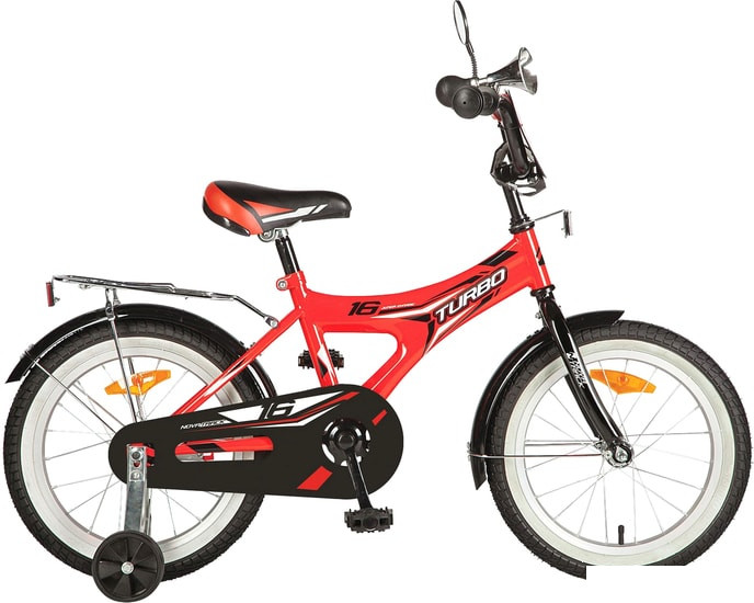Детский велосипед Novatrack Turbo 167TURBO.RD20 (красный/черный, 2020)