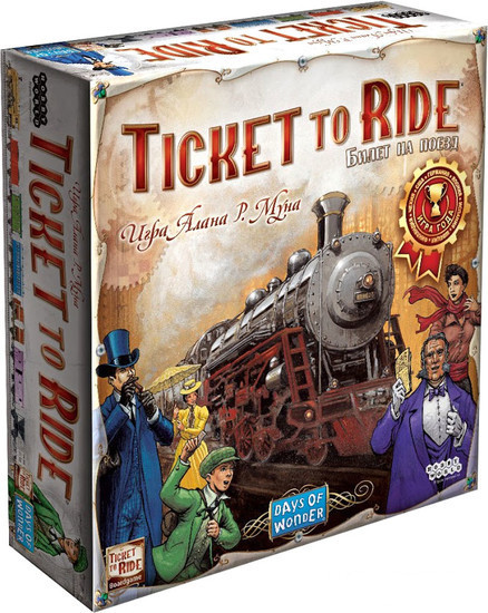 Настольная игра Мир Хобби Ticket To Ride: Америка - фото 1 - id-p142592728