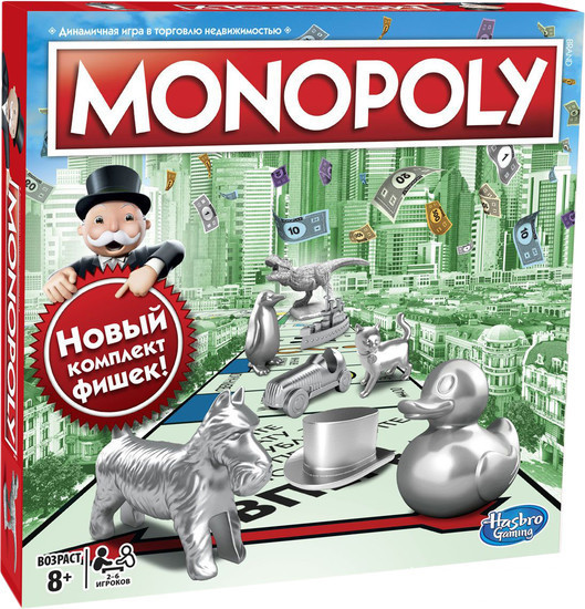 Настольная игра Hasbro Монополия. Обновленная - фото 1 - id-p142592755