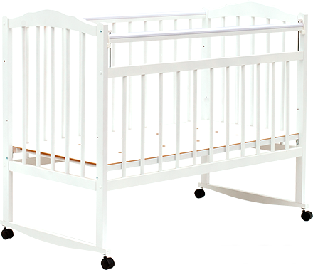 Детская кроватка Bambini М.01.10.09 (белый), фото 2