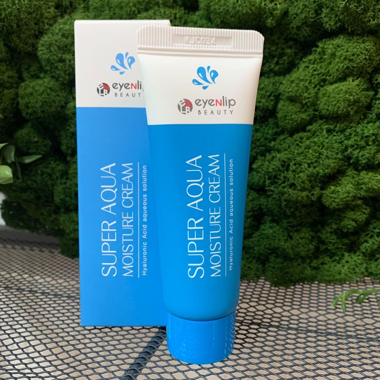 Крем для лица увлажняющий с гиалуроновой кислотой EYENLIP Super Aqua Moisture Cream 45 мл