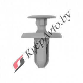 Пистон нажимной распорный 6мм (серый)