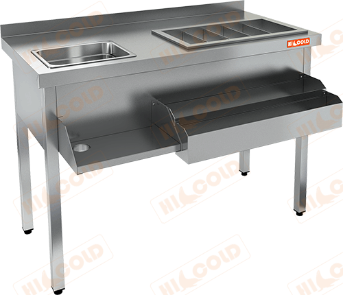 Барная станция открытая HICOLD НКС-12/5БПК
