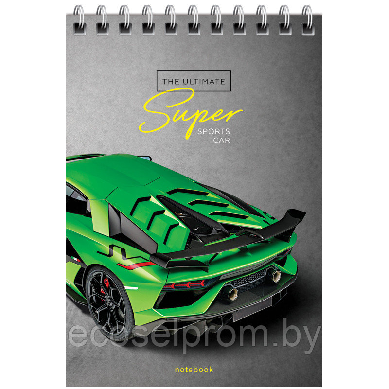 Блокнот А6 40л. на гребне ArtSpace "Авто Ultimate super cars" Б6к40гр26874 - фото 3 - id-p142596395