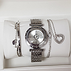 Подарочный набор Pandora браслет подвеска часы, фото 4
