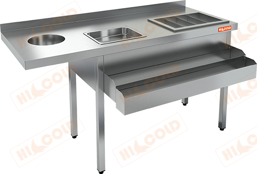 Барная станция открытая HICOLD НКС-15/5БК