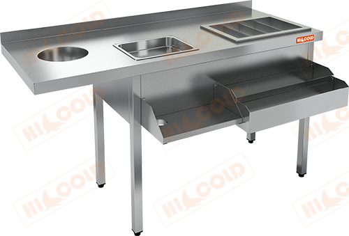 Барная станция открытая HICOLD НКС-14/6БПК