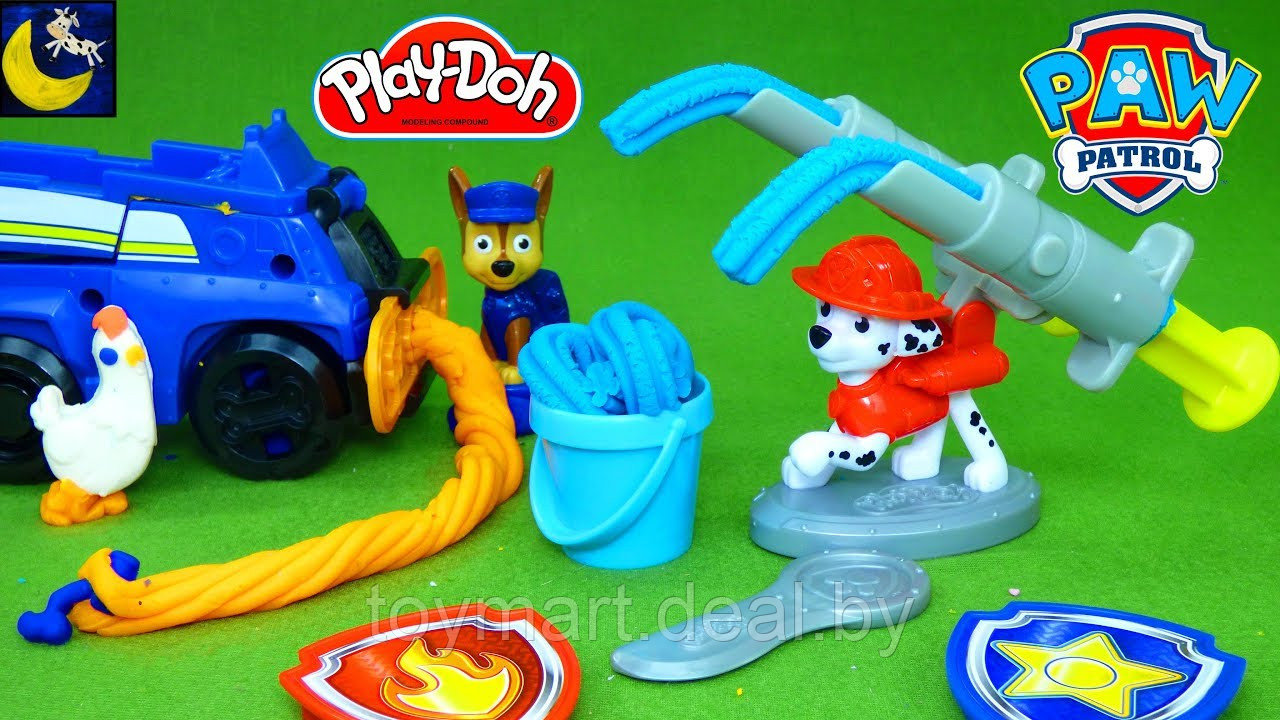 Набор игровой Play-Doh - Щенячий патруль Маршалл, Hasbro E6887EU4 - фото 3 - id-p135269986